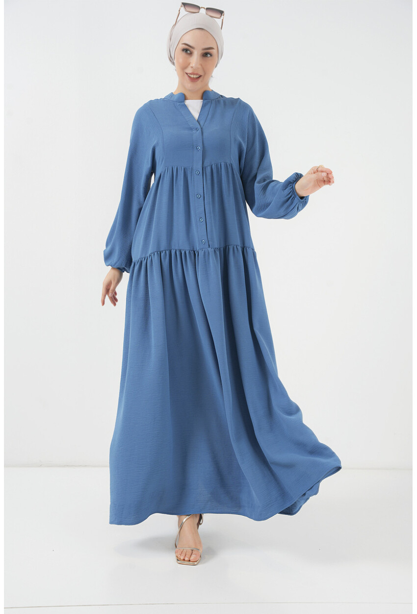 2423 Authentic Patterned Dress