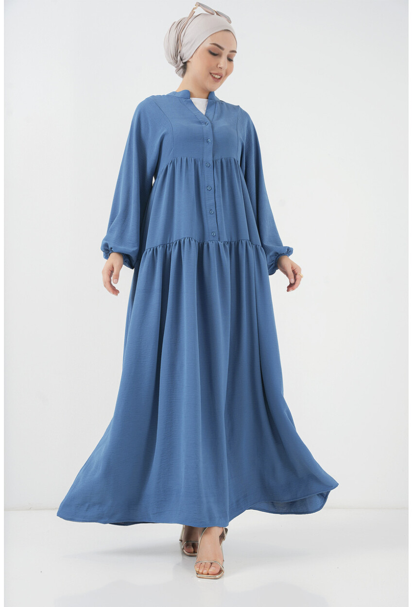 2423 Authentic Patterned Dress