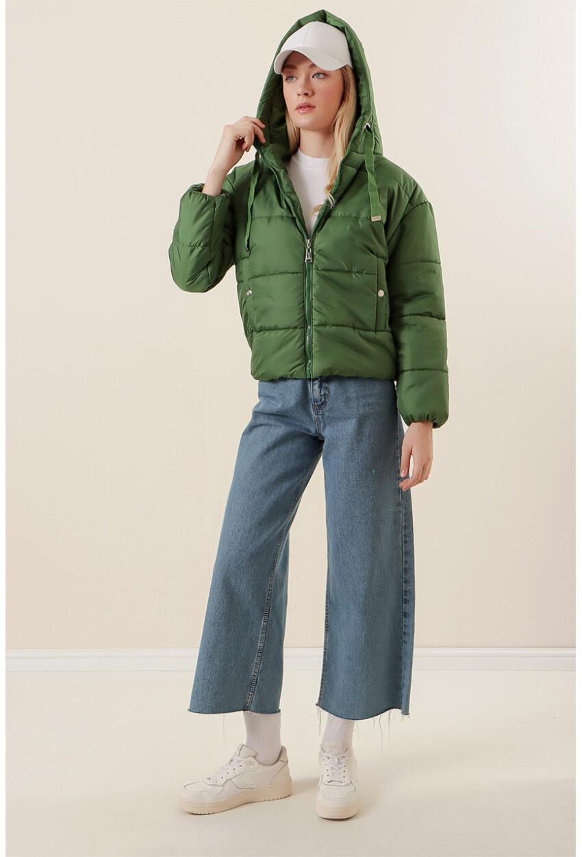 5117 Hooded Puffer Coat