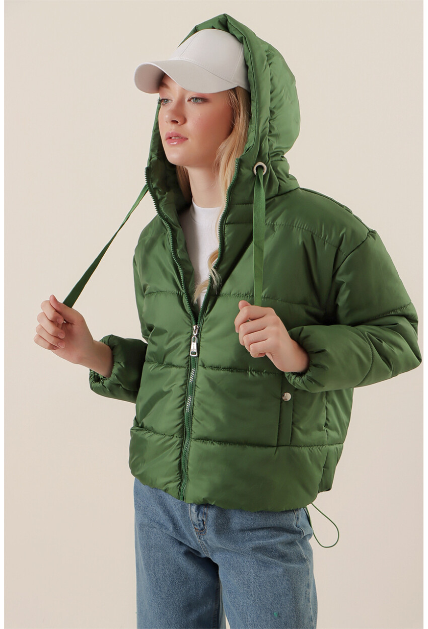 5117 Hooded Puffer Coat