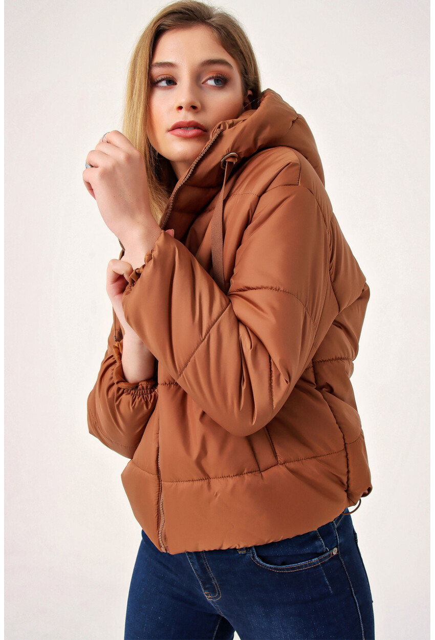 5117 Hooded Puffer Coat