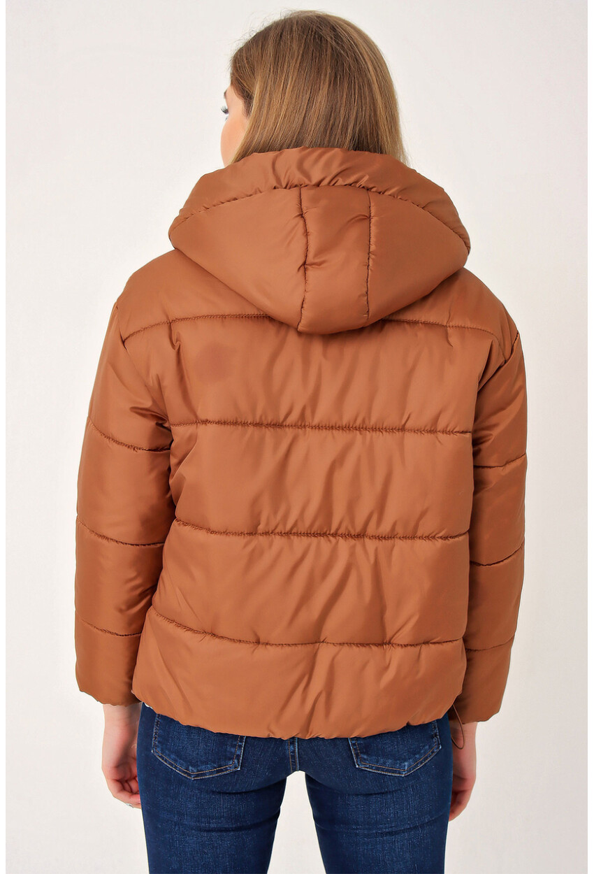 5117 Hooded Puffer Coat