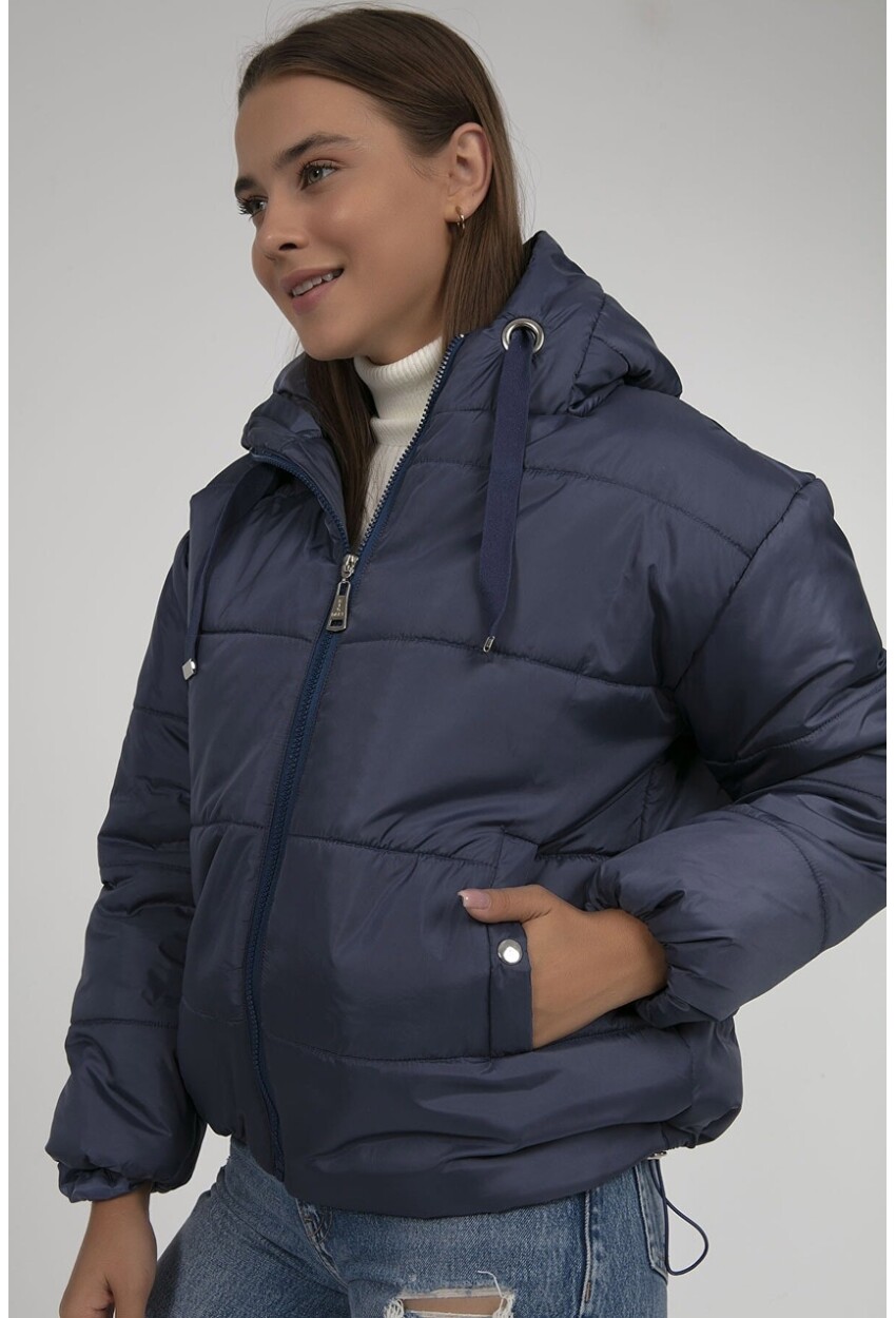 5117 Hooded Puffer Coat