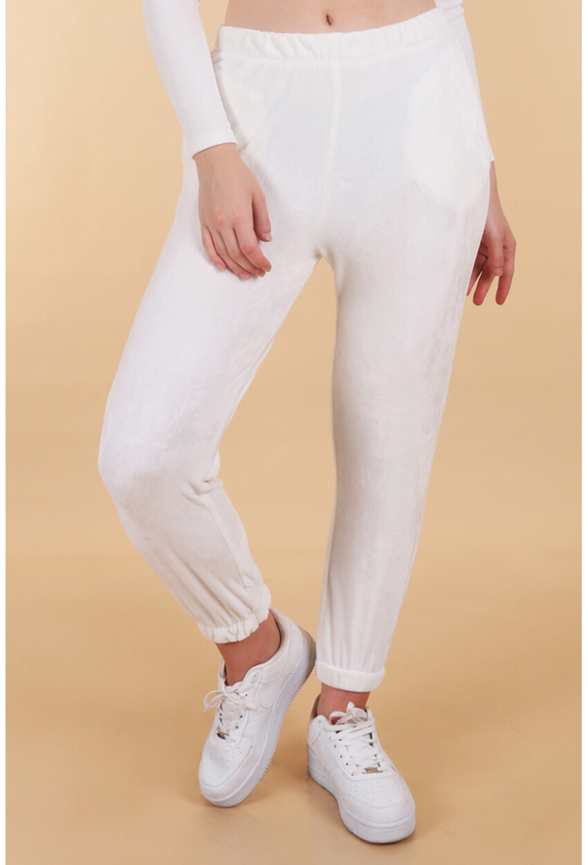 55370 Kadife Jogger Eşofman