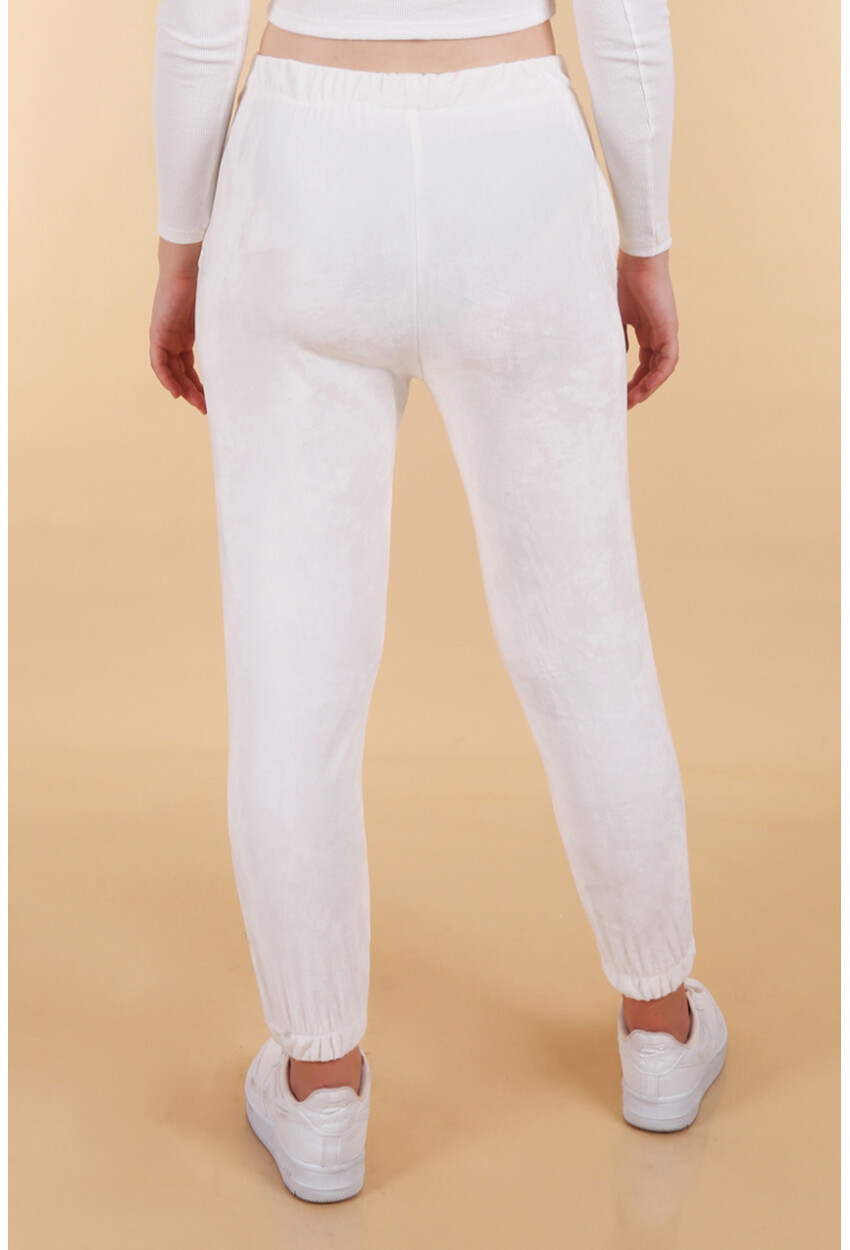 55370 Kadife Jogger Eşofman