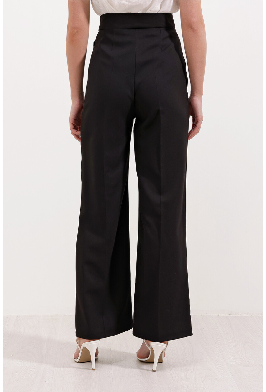 6646 High-Waist Palazzo Pants