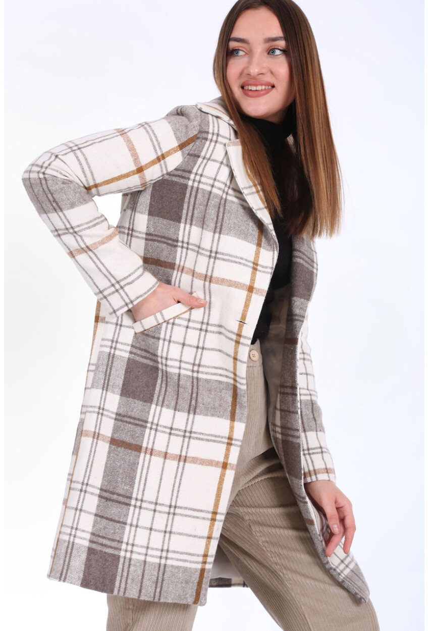 9083 Oversized Wool Coat