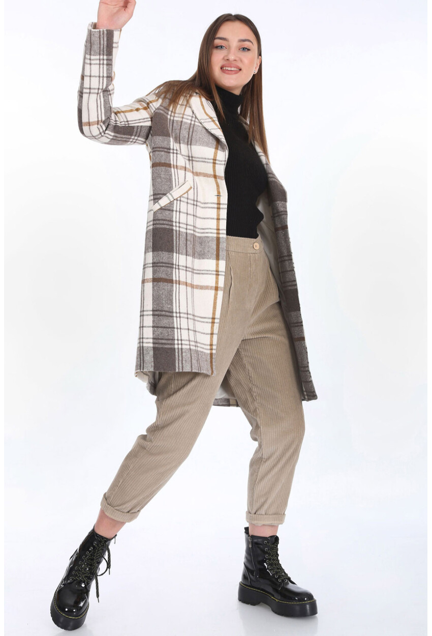 9083 Oversized Wool Coat