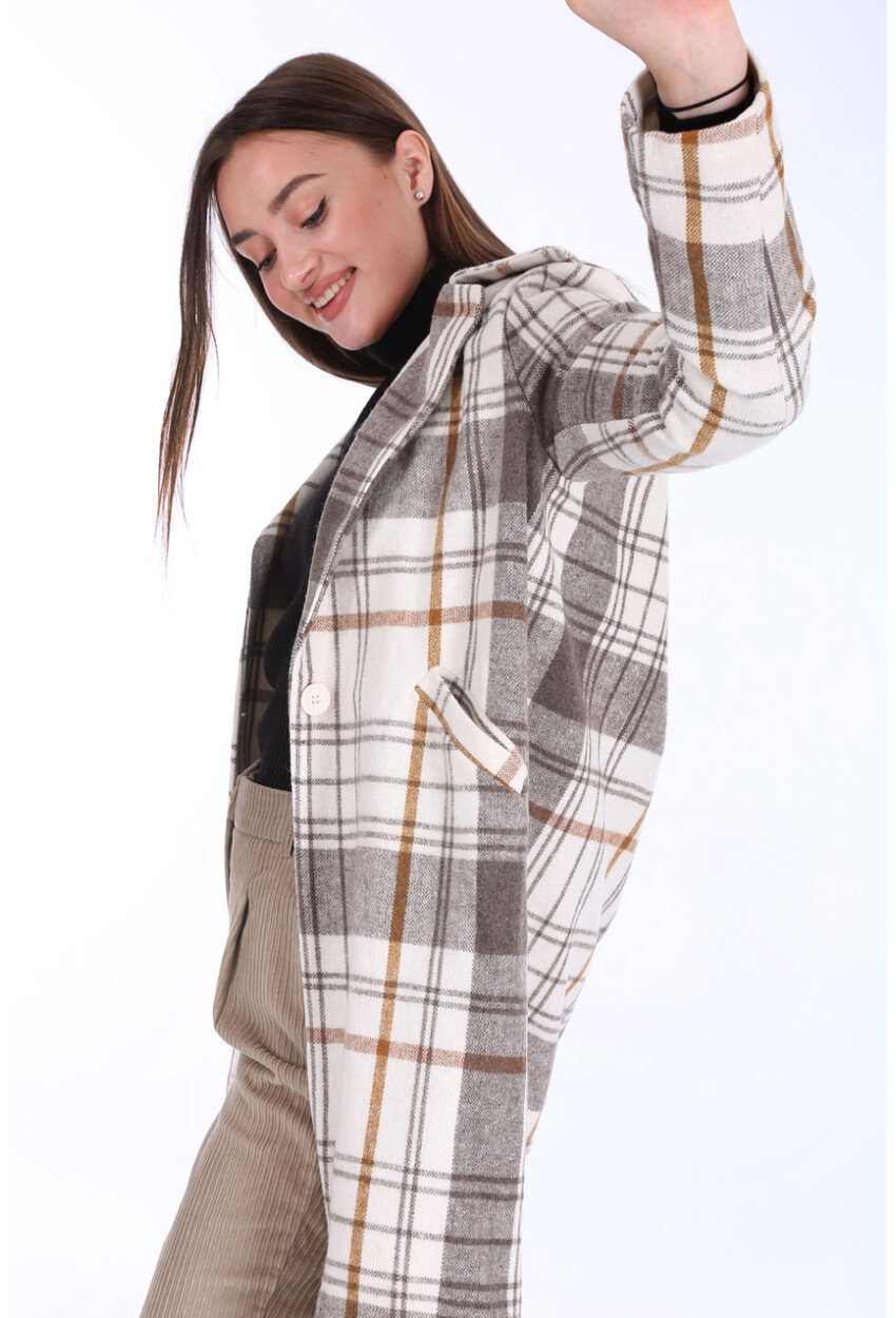 9083 Oversized Wool Coat