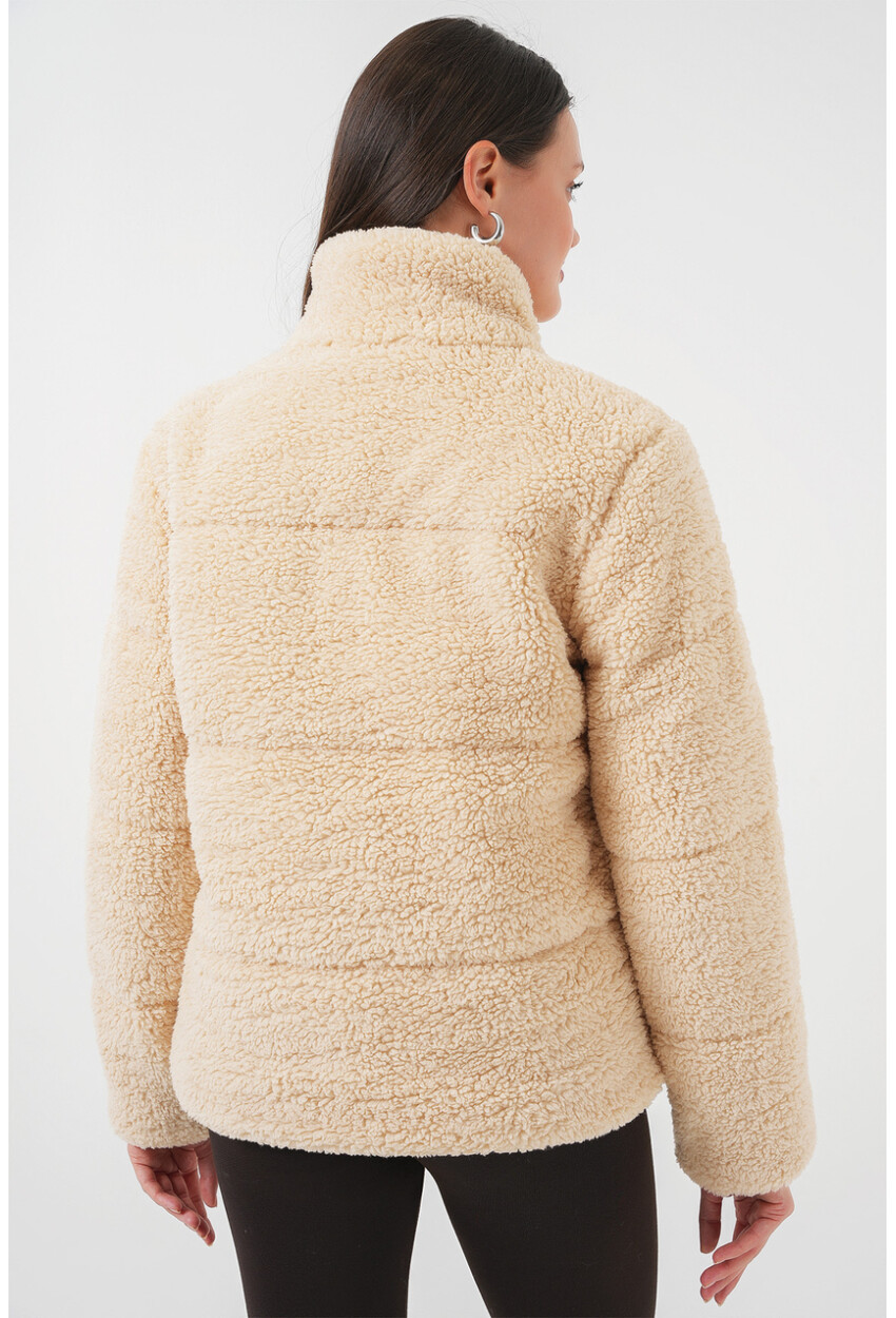 5178 Lined Plush Coat