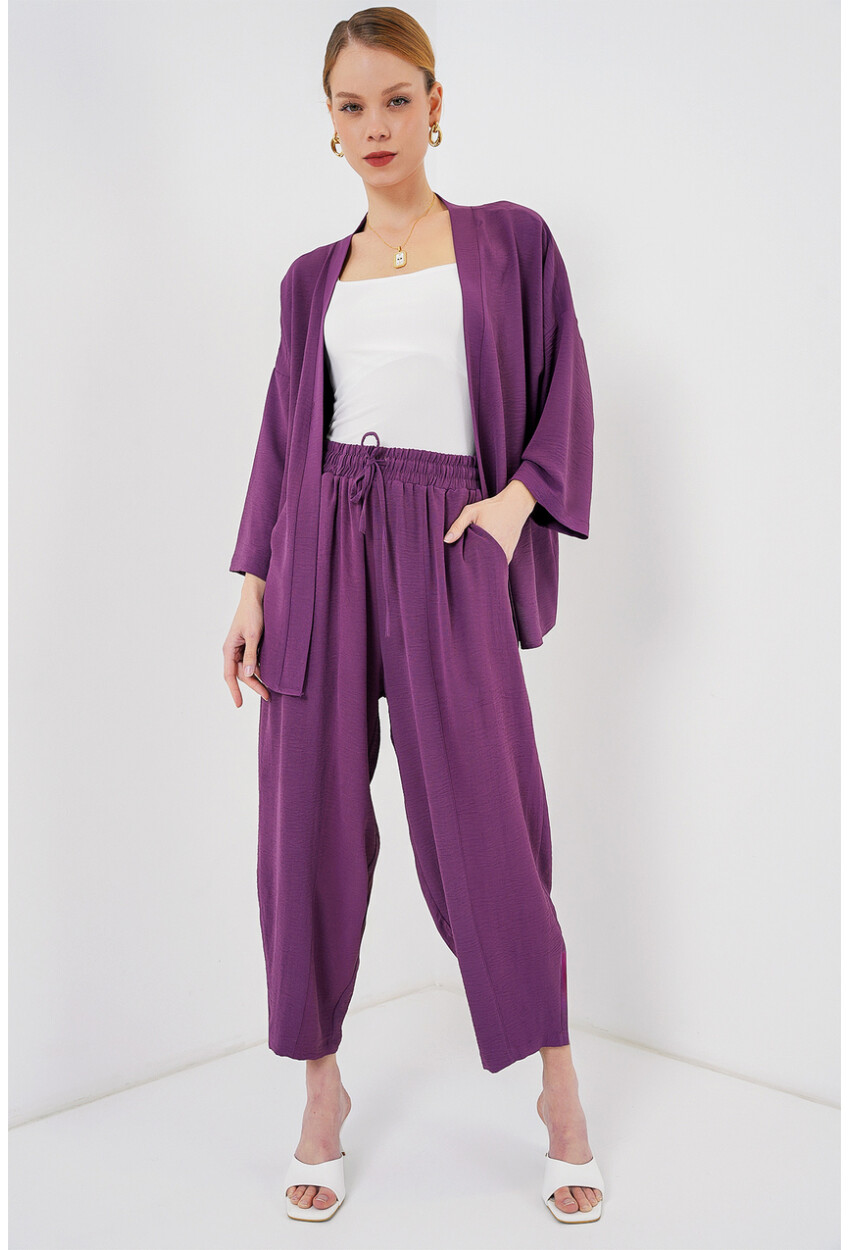 Kadın Kimono İkili Takım 6693