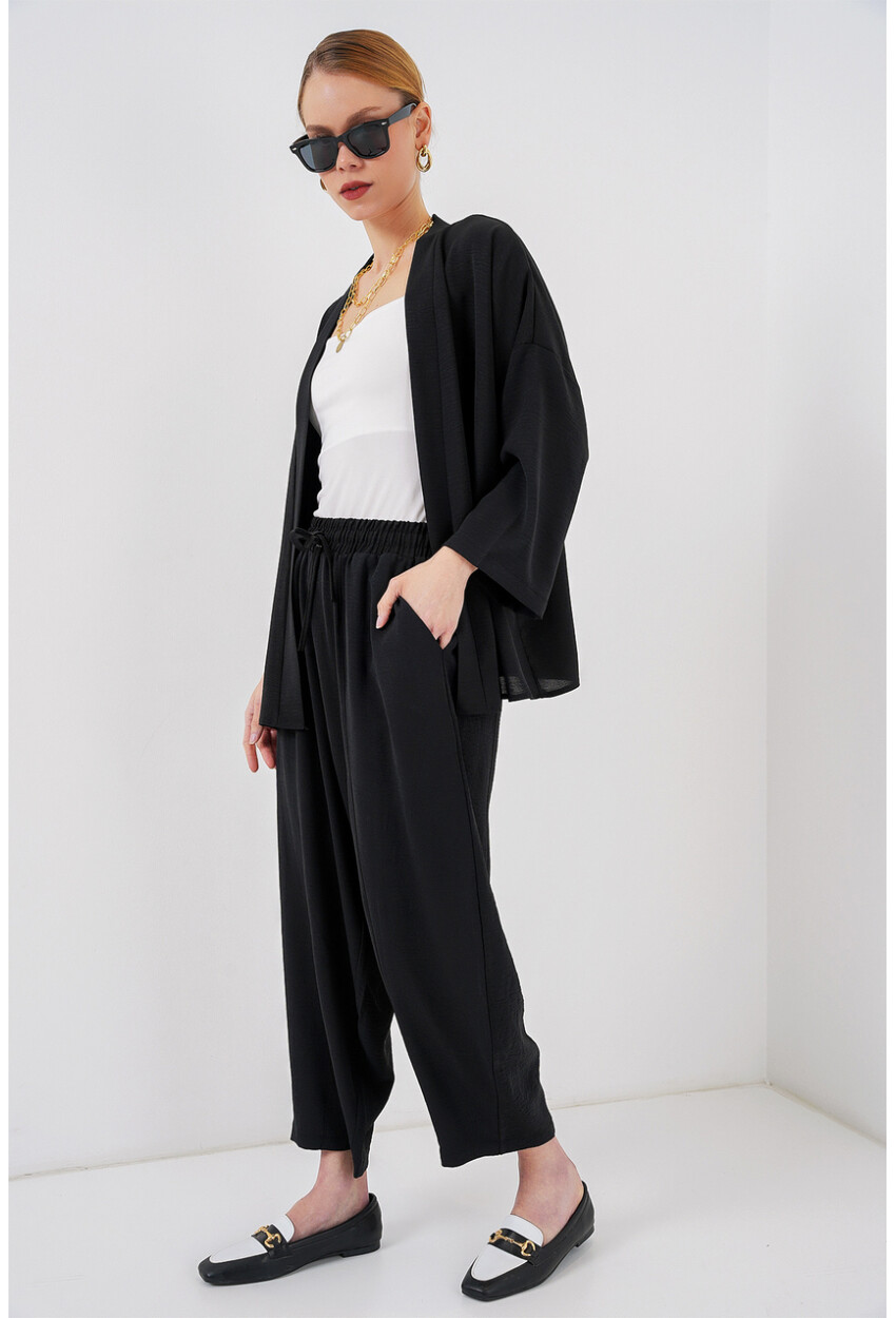 Kadın Kimono İkili Takım 6693