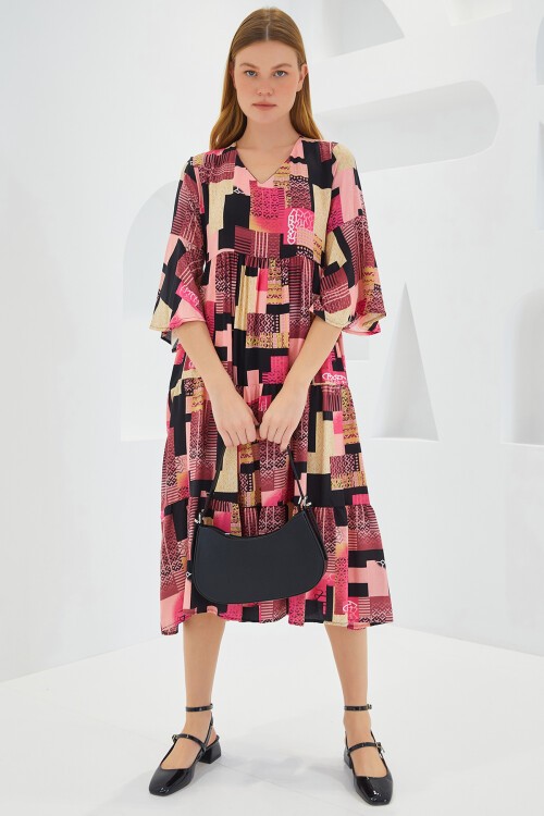 Merterium Kadın Siyah Düz Baget Çanta 010167