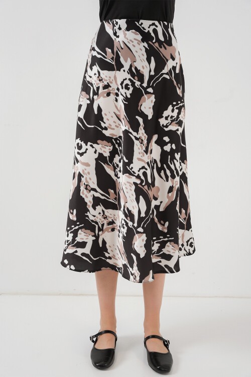 Merterium 15806 Saten Etek - Y.Bej