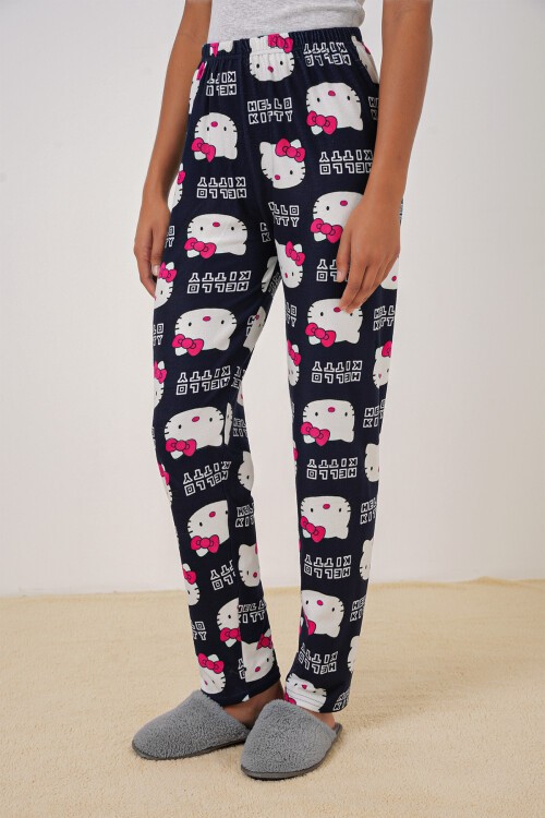 Merterium 4323 Desenli Pijama Altı - A.Lacivert