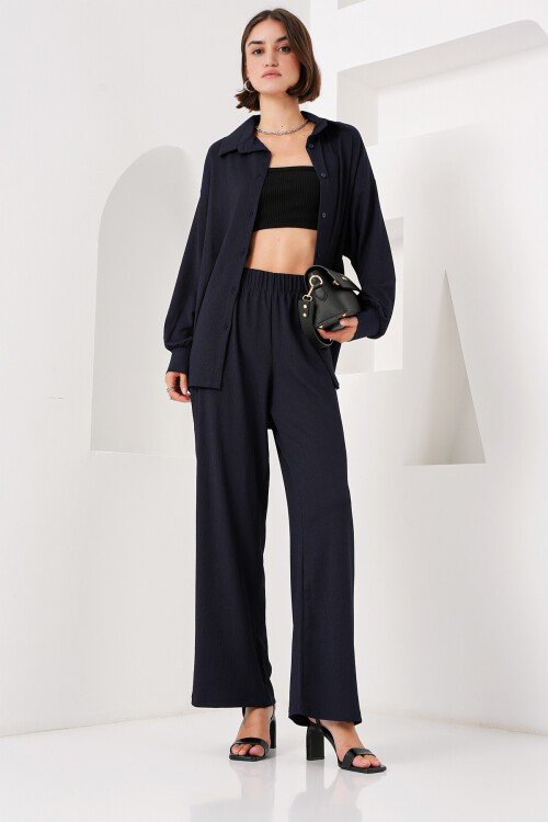 Merterium 5858 Örme İkili Takım - C.Lacivert