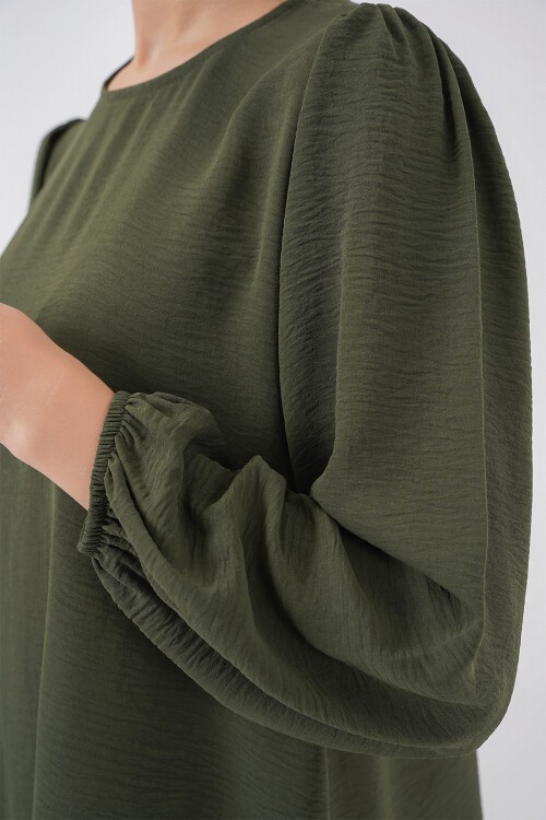 Merterium Ayrobin Tunik Pantolon Alt Üst Takım 6712 - Haki