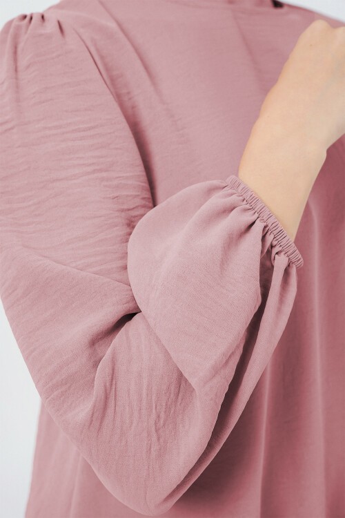 Merterium Ayrobin Tunik Pantolon Alt Üst Takım 6712 - Pudra