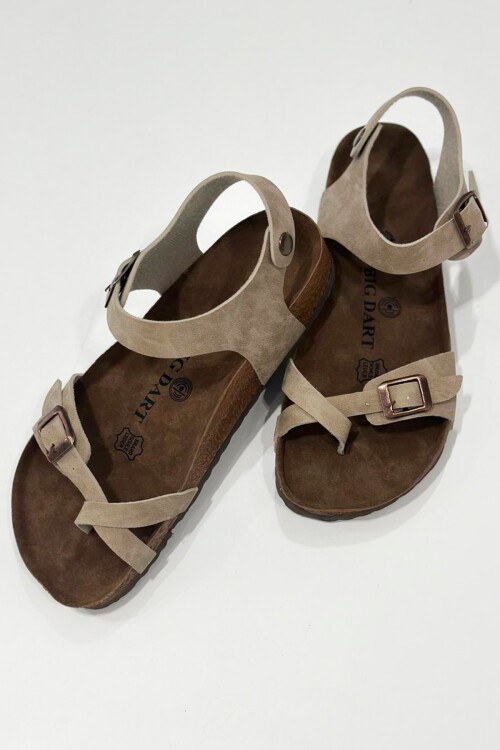 Merterium Kadın Ortopedik Terlik 010186 - Bej