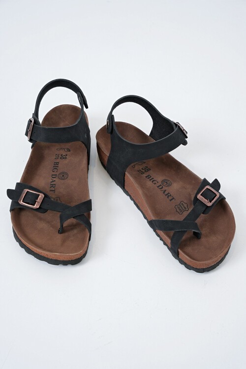 Merterium Kadın Ortopedik Terlik 010186 - Siyah