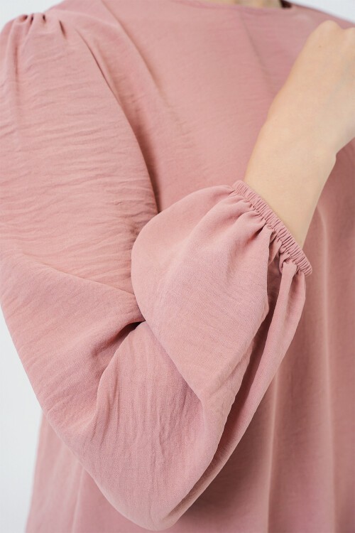 Merterium Ayrobin Tunik Pantolon Alt Üst Takım 6712 - Somon