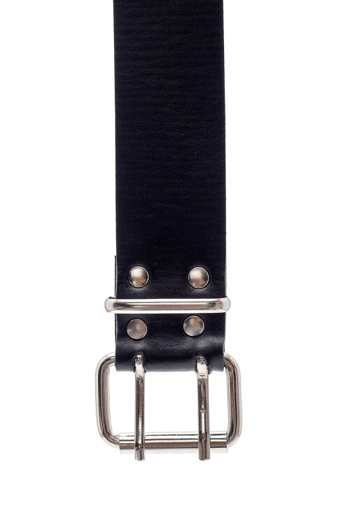 010126 Kuş Gözü Kemer - Siyah