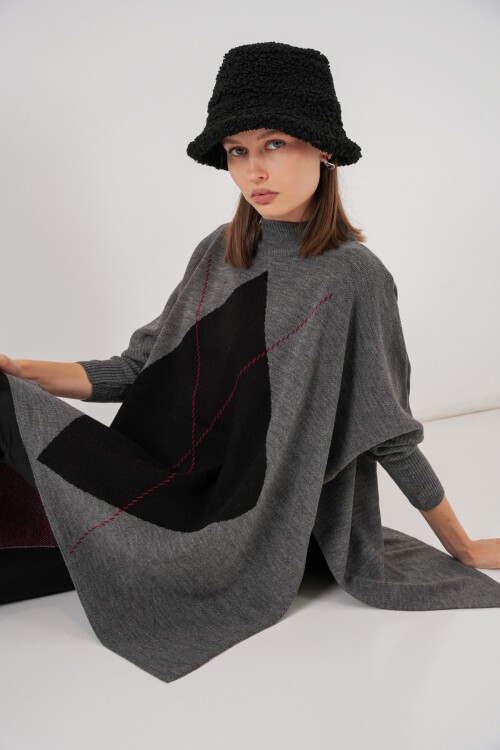 15783 Yırtmaçlı Panço Kazak - V. Antrasit