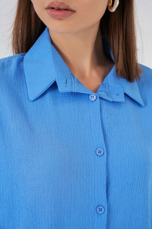 5858 Örme İkili Takım - Mavi