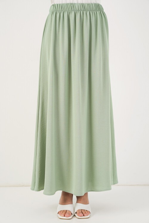 Kadın Ayrobin Kimono Etek İkili Takım 8047 - Mint