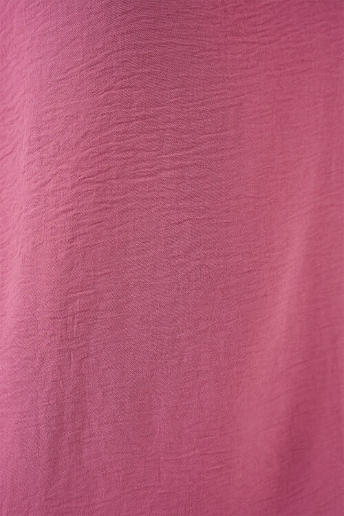 V Yaka Sıfır Kol Bluz 950 - A.Gül Kurusu