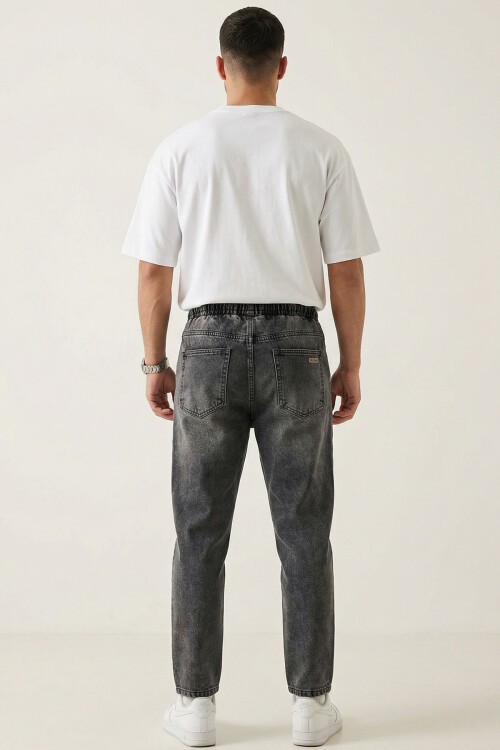 Erkek Rahat Kesim Baggy Jean Pantolon 30073 - Antrasit
