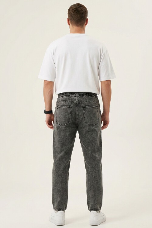 Erkek Rahat Kesim Baggy Jean Pantolon 30076 - Antrasit