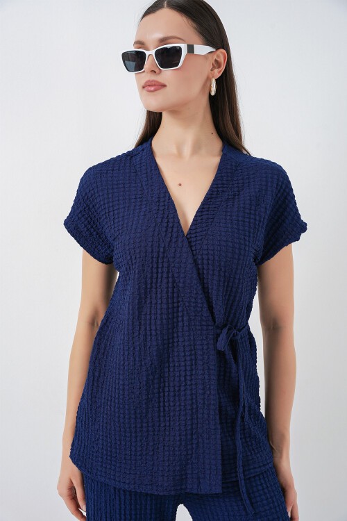 Kadın Örme İkili Takım 30064 - Lacivert