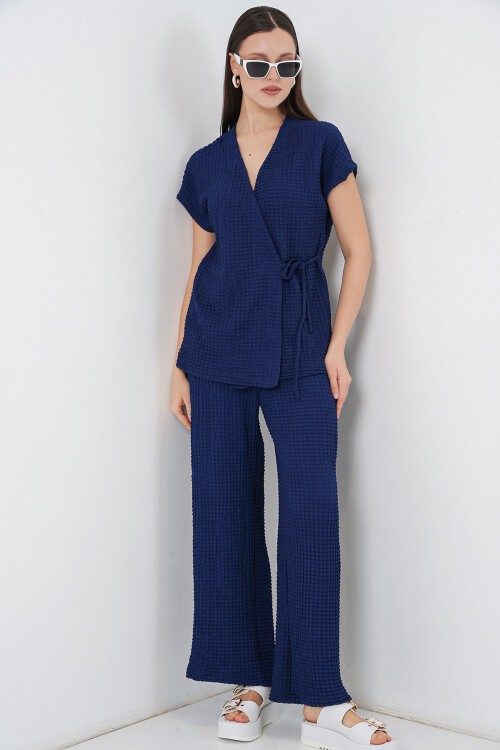 Kadın Örme İkili Takım 30064 - Lacivert