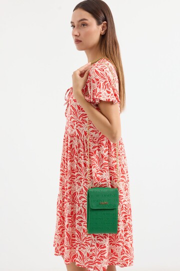 Merterium 010175 Armine Mini Omuz Çantası - C.Yeşil