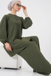 Merterium Ayrobin Tunik Pantolon Alt Üst Takım 6712 - Haki
