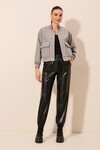 Merterium 0688 Çift Cepli Bomber Ceket - Gri