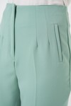 Merterium 6650 Yüksek Bel Kumaş Pantolon - Mint