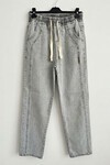 Erkek Rahat Kesim Baggy Jean Pantolon 30076 - Taş