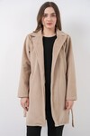 Kadın Kuşaklı Kaban 9171 - Bej