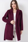 Kadın Kuşaklı Kaban 9171 - Bordo